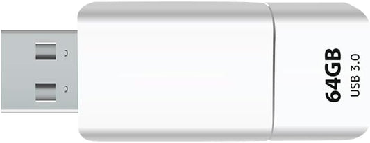 GIGASTONE 64GB Flash Drive, Z60NB USB 3.2 Gen 1, Ultra Fast, Retractable Capless Slider Design, Data Storage, Backup for PC/Mac/TV/Car Audio, USB 2.0/3.0/3.1 Compatible (Random Color)