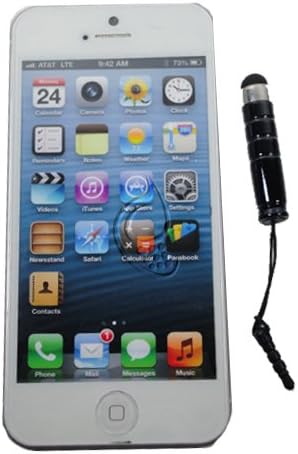 TCD 100 Mini Stylus Pen – Universal Capacitive Touchscreen Stylus with 3.5mm Jack Connector, Compatible with iPad, iPhone, Galaxy, Android Devices, Tablets & More