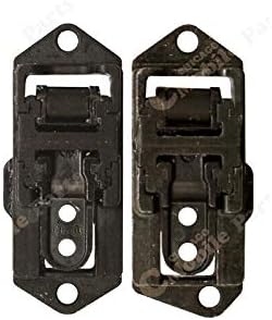 Right and Left Hinge Kickstand Stand Module Replacement Compatible with Microsoft Surface Pro 6 / Pro 7 1796/1866 (Black)