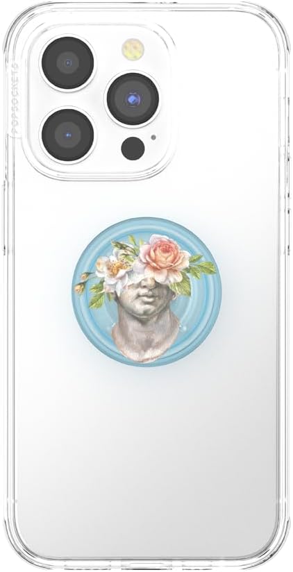 PopSockets Plant-Based Phone Grip with Expanding Kickstand, Adhesive Grip, Eco-Friendly - Floral Bust
