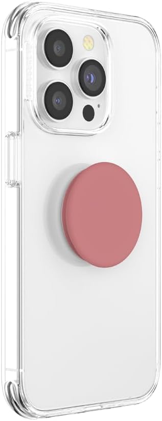 PopSockets Phone Grip with Expanding Kickstand, Adhesive Grip, Cute PopSockets, Pink - Matte Clay