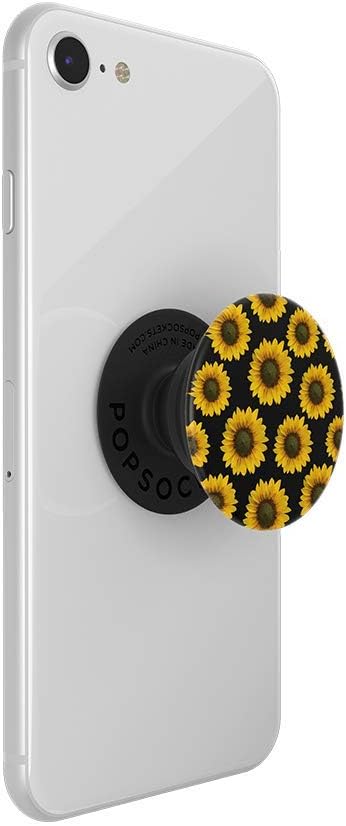PopSockets Phone Grip with Expanding Kickstand, Adhesive Grip - Sunflower Patch