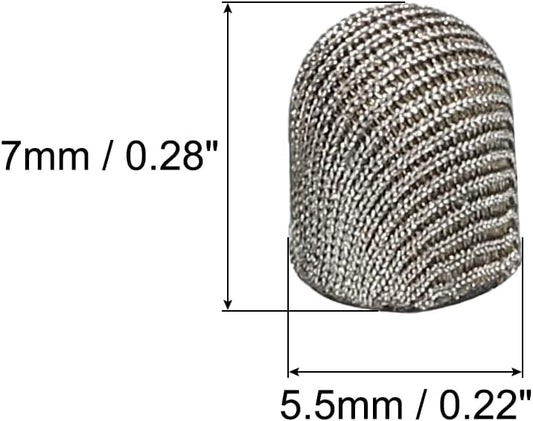 MECCANIXITY 12pcs 5.5mm Stylus Pen Fine Tips Conductive Fiber Capacitive Touch Screen Pens Tip Universal Replacement