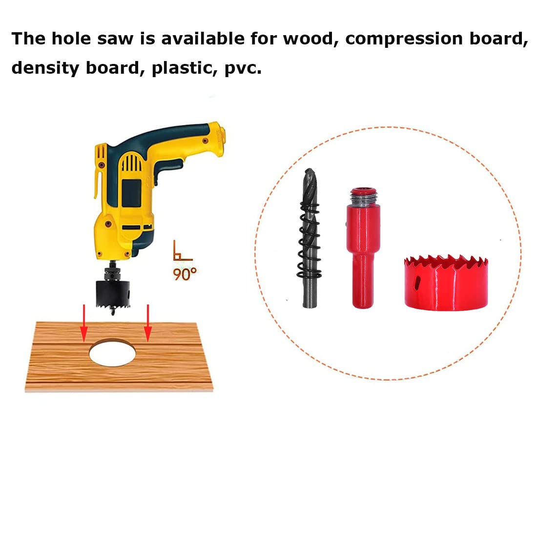 TuTuYa 6PCS Desk Grommet, Desk Cable Grommet 80mm (3-1/6inch) Black Desk Cable Hole Covers with Hole Saw, Ideal Solution for Office and Home Table Cable (Black, 3-1/6inch)