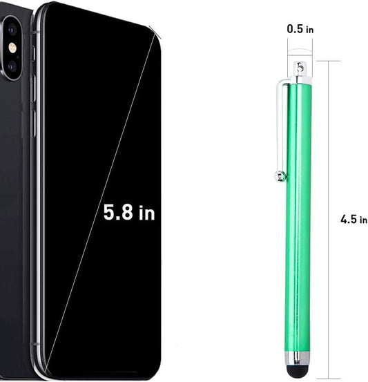 Briout Stylus Pens for Touch Screens, 36 Pack Capacitive Stylus, High Precision Compatible with All Universal Touch Screen Devices (12 Multicolor)