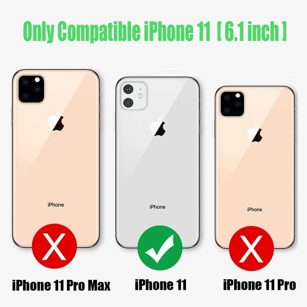 Battery Case for iPhone 11, 7000mAh Slim Portable Rechargeable Smart Protective Pack Cover Power Bank Charging Case Compatible with iPhone 11 (6.1 inch) Extended Battery Charger Cover(Black)