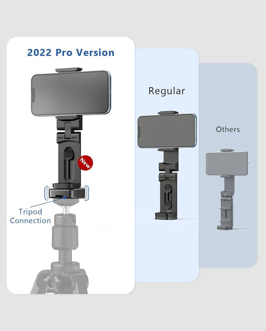 MiiKARE Airplane Travel Essentials Phone Holder, Universal Handsfree Phone Mount for Flying with 360 Degree Rotation, Accessory for Airplane, Travel Must Haves Phone Stand for Desk, Pro&Pro