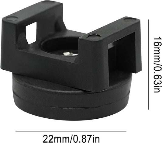 20Pcs Magnetic Cable Zip Tie Base, Multipurpose Cable Ties Mount Wire Clips Management Base,Heavy Duty Wire Cable Holder Supplies for Electrical Cable Wire Organization(Vertical Tension 3.5kg)