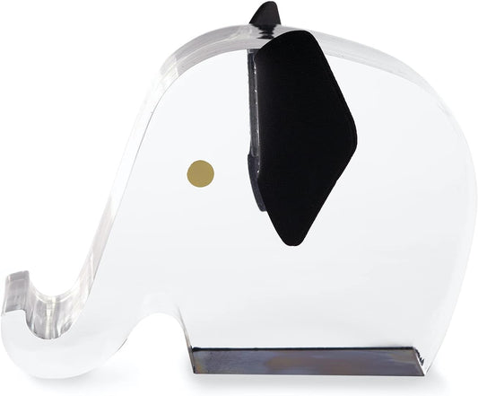 Kate Spade New York Acrylic Cell Phone Stand, Novelty Phone Holder for Desk, Elephant
