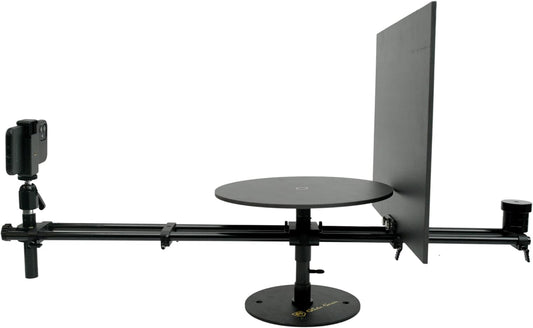 Glide Gear REVO 50 360° Rotating Camera Platform Rig, Adjustable Arm for DSLR or Smartphone, Aluminum Build, Supports Up to 40lbs