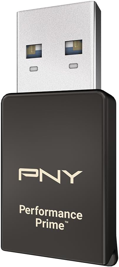 PNY Performance Prime™ USB 3.2 Gen 1 microSD Flash Memory Card Reader – Ultra-Fast Speeds, Read 200MB/s, Write 150MB/s, Type-A, for USB 3.2 Gen 1/USB3.0 Equipped Host Devices