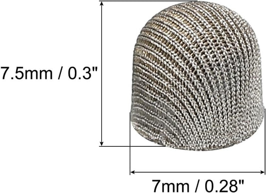 MECCANIXITY 12pcs 7mm Stylus Pen Fine Tips Conductive Fiber Capacitive Touch Screen Pens Tip Universal Replacement