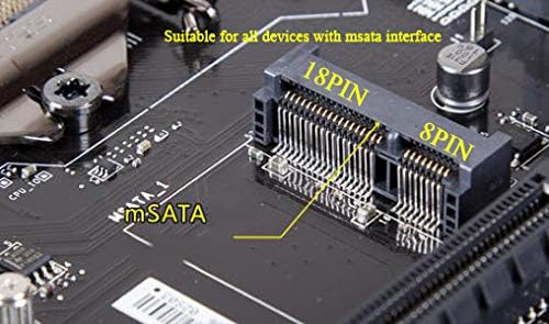 SSD mSATA 32GB Dogfish Internal Solid State Drive High Performance Hard Drive for Desktop Laptop SATAII 6Gb/s