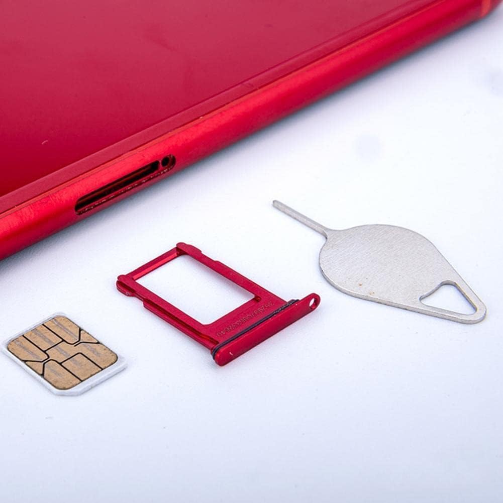 5 Pcs Silver Card Needle, Sim Card Tray Opening Removal Tool, Eject Pin Tool Replacement SIM Card Tools Accessories