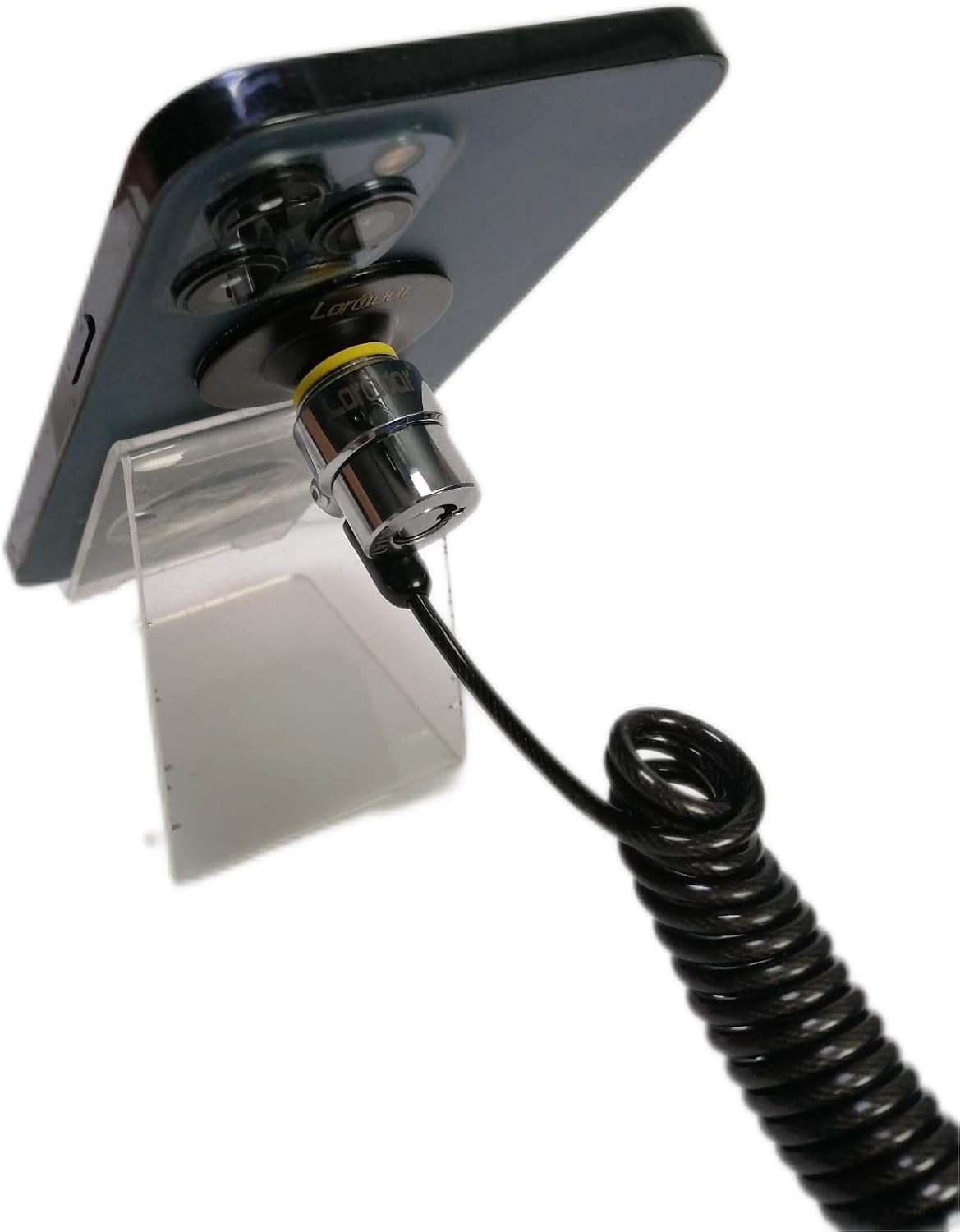 Security Retractable Cable Lock Portable Keyed Laptop Lock 5 Keys 8Ft for Monitors, Laptops, MacBooks, Tablets, iPad,Mac Mini,(5 Pack Keyed Alike)