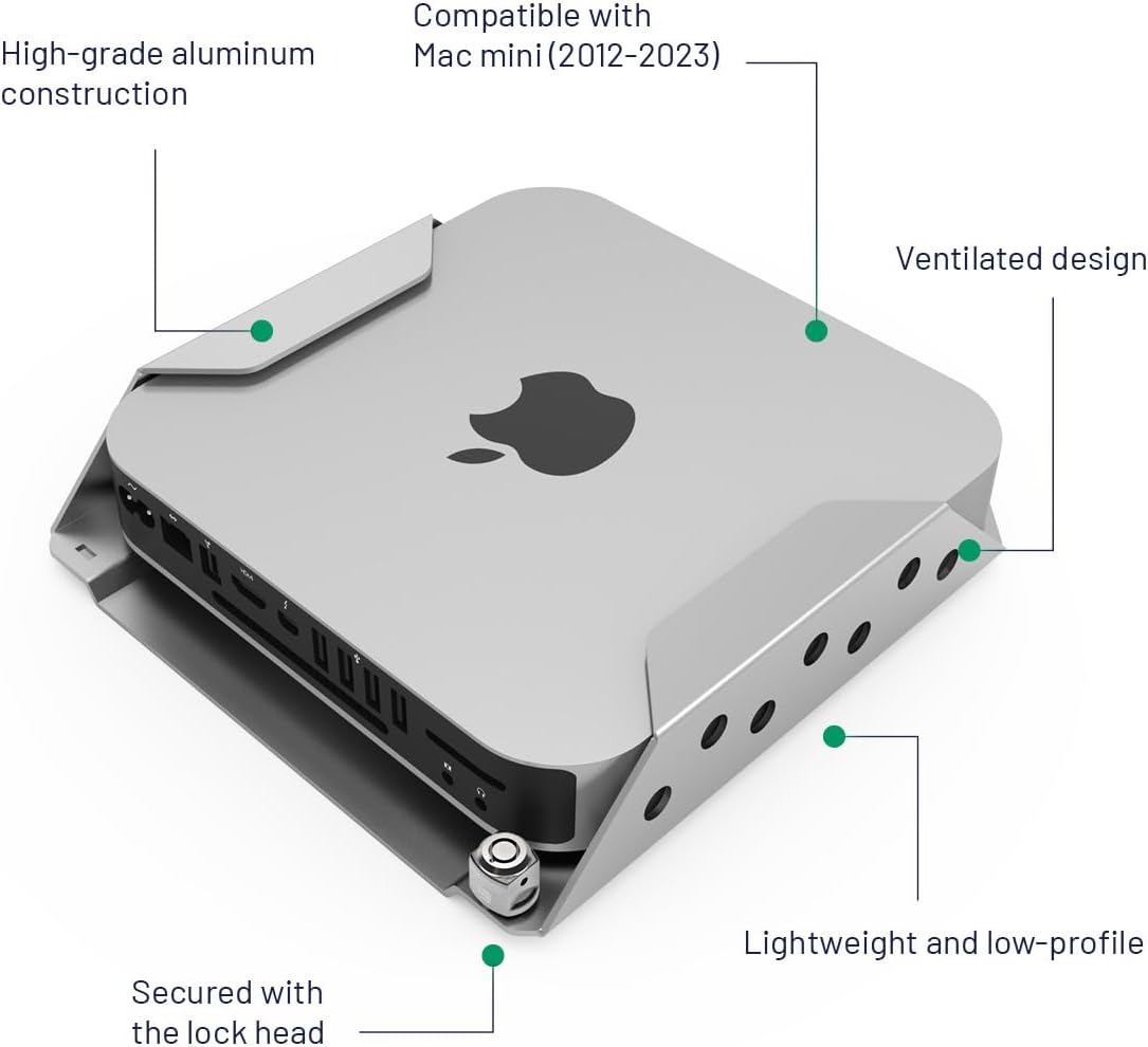 Compulocks Mac Mini Security Mount Silver