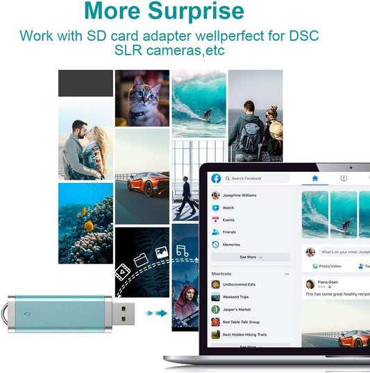 KEXIN 10 Pack 8GB Flash Drive USB Drive Thumb Drive 8 GB USB Flash Drive Jump Drive 8G Flash Drives Photo Memory Stick Pen Drive Zip Drive Coloful