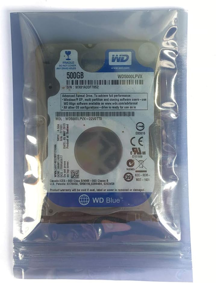 100pcs 3.93X5.9in(10X15cm) Anti Static Bags,ESD Bags Resealable for SSD HDD with 100pcs Labels, Antistatic Bag for Hand Drive or Varieties of Electronic Device