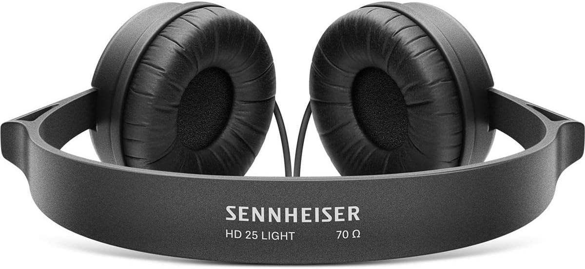 Sennheiser Professional HD 25 LIGHT On-Ear DJ Headphones,Black