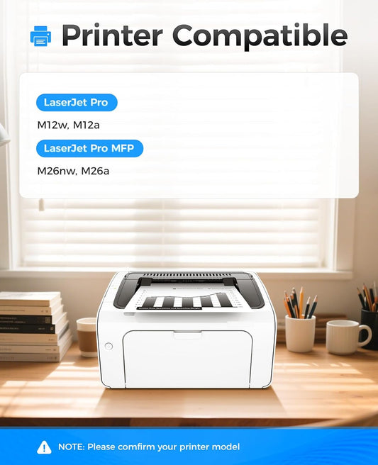 79A Black Toner Cartridge Combo Set (2-Pack with chip) High Yield Replacement for HP 79A CF279A Compatible with HP Laserjet Pro MFP M26nw M26a M12w M12a Printer Ink M26 M12 Series Copy(1,000 Pages)