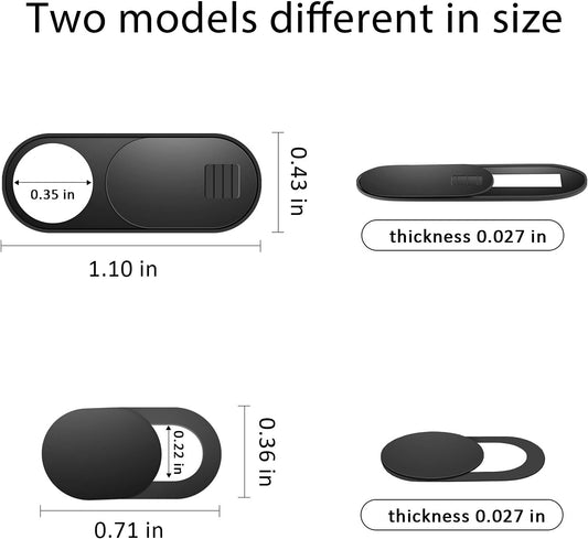 Laptop Camera Cover Slide, 12 Pack Webcam Cover, Phone Camera Cover, Ultra-Thin Computer Slide - Fits Most Laptop, Desktop, PC, Tablet, Smartphone to Protect Your Privacy and Security