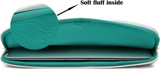 Canvaslove Pink Rose Laptop Sleeve Case Bag with Pocket for MacBook Air 13 inch,iPad Pro 13 inch and 13.3 inch-13.5 inch Laptops