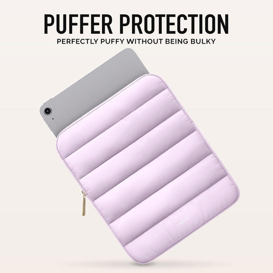 Vandel - The Original Puffy iPad Sleeve 9-11 Inch Tablet Sleeve, Purple i Pad Case for Women and Men, Cute iPad Air Pouch, 9 10 Inch, 11 Inch Bag