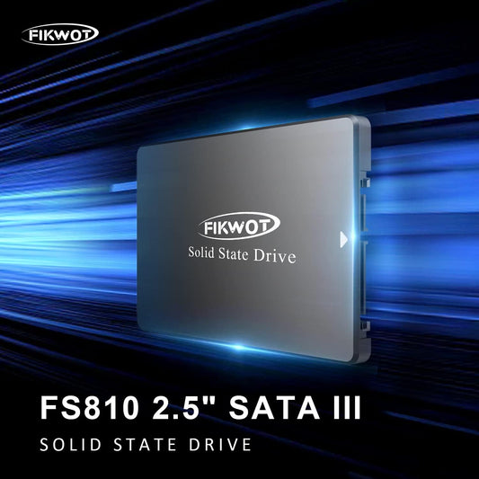 FS810 500GB SSD, 2.5" SSD SATA III 6Gb/s, Solid State Drives, Up to 560MB/s, 3D NAND TLC Flash, Internal SSD for Desktops and Laptops(Black)