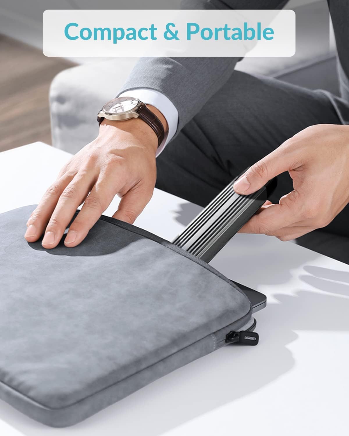 PHIXERO 10Gbps SSD Enclosure, Tool-Free and Wireless. Compactible with NVME/SATA SSD Size 2230/2242/2260/2280