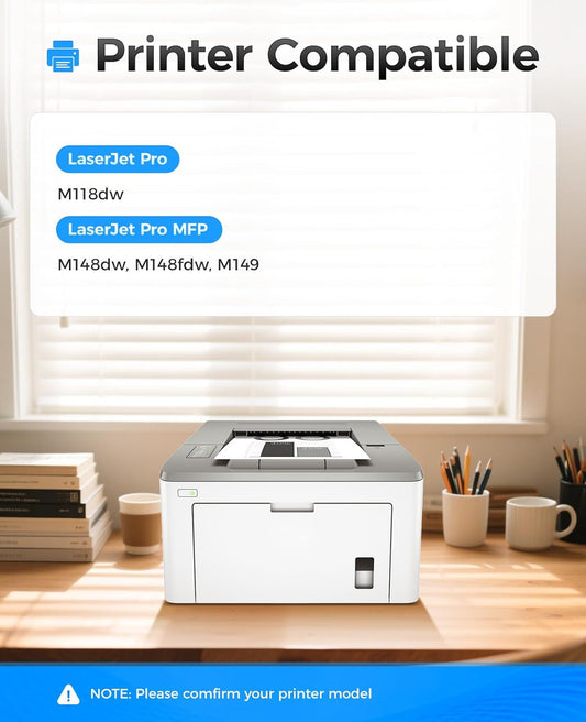 94A Black Toner Cartridge 2-Pack with chip High Yield Replacement for HP 94A CF294A 94X CF294X Toner Compatible with HP Laserjet Pro MFP M148dw M148fdw M118dw Printer M148 M118 M149 Series Ink Copy