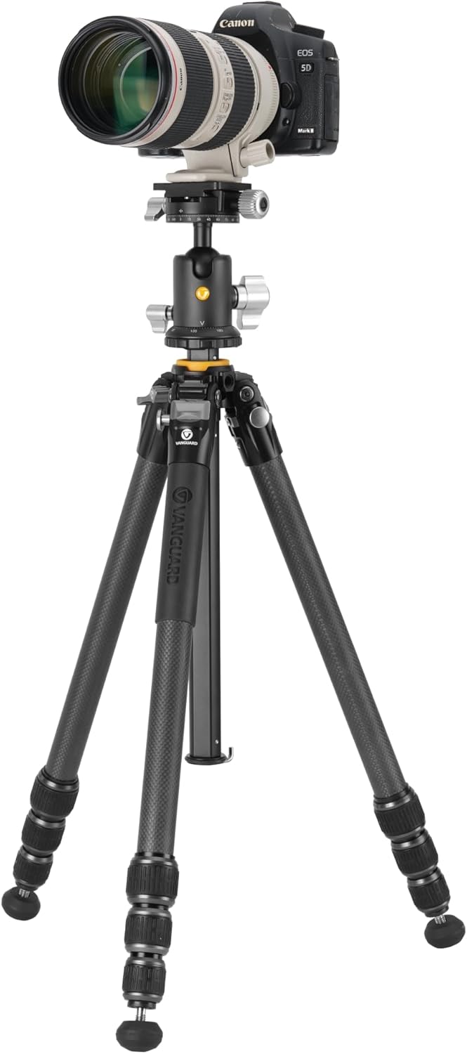 Vanguard VEO 5 264CB160S Carbon Fiber Tripod with VEO BH-160S Ball Head