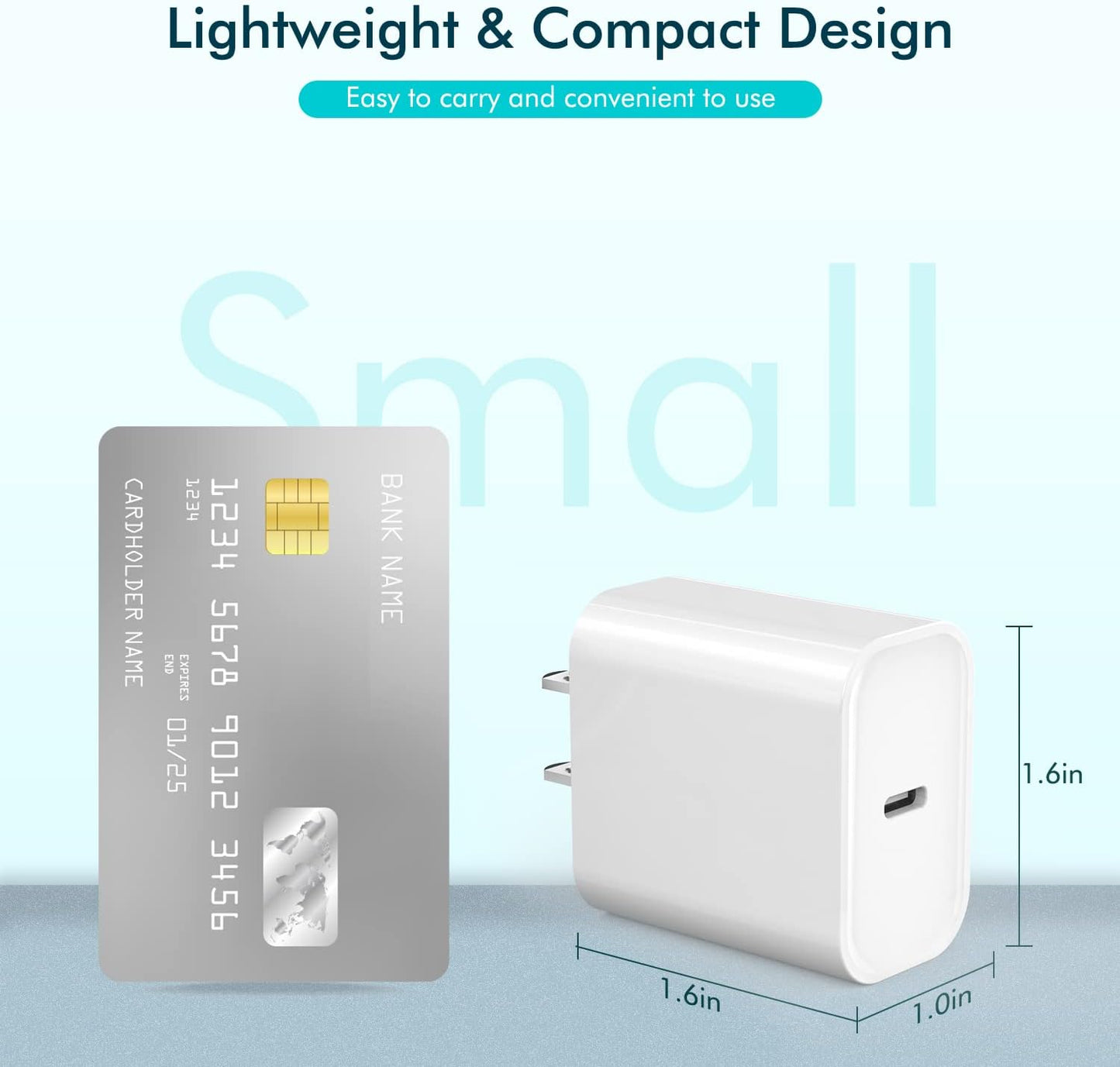 Fast Charger for iPhone 16 15, 3Pack USB C iPad Charge PD Fast Charger Block 6FT Long USB C to Type C i Phone 16 15 Charging Cable Cord for iPhone 16/16 Pro/Plus/15/15 Pro/Pro Max,iPad Pro 12.9/11inch