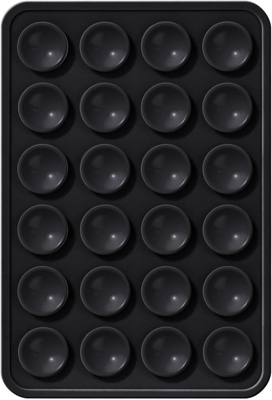 Silicone Phone Sticky Grip, Suction Phone Case Mount for iPhone and Android, Hands-Free Sticky Cell Phone Grip, Mobile Fidget Mirror Holder for Selfies and Videos