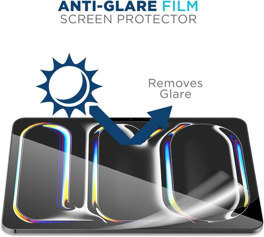 Tech Armor Matte Anti-Glare Film Screen Protector for iPad Air 13 (2025) and iPad Pro 13 Inch 2024 - Perfect for Drawing, Writing, and Note-taking like on Paper 2 Pack