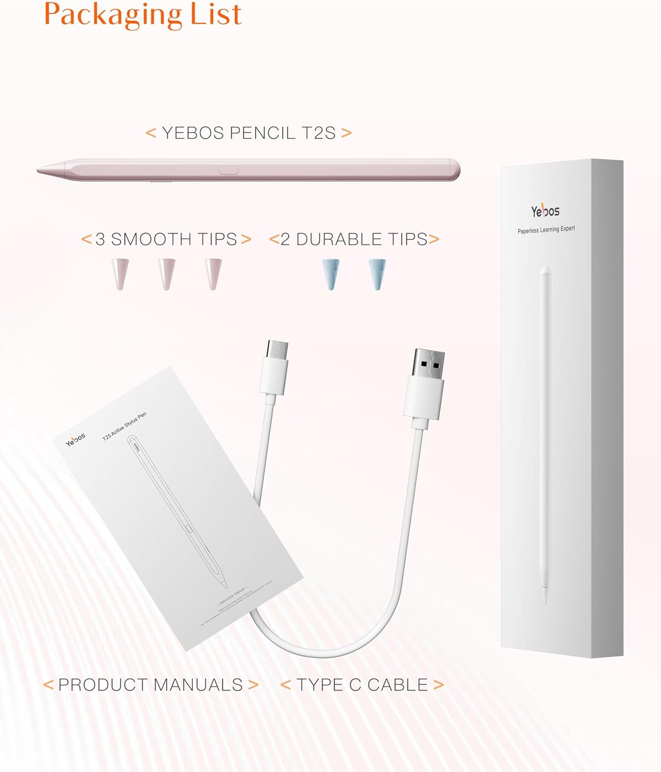 Stylus Pen for Apple iPad 6-11th Generation(2018-2025),3X Battery Life, USB-C Fast Charging (10 Min), iPencil, Tilt & Palm Rejection, Compatible w/6-10/11th iPad Pencil,Pro (M2/M4), Air, Mini