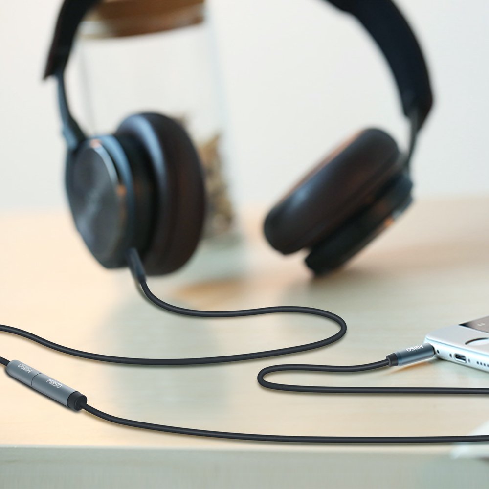 MillSO 3.5mm Headphone Extension Cable (16 ft) TRS 3.5mm Male to Female Stereo Audio Jack Extension Adapter Auxiliary AUX Cord for Headphones, Earbud, Speaker, Car or Home Stereo System