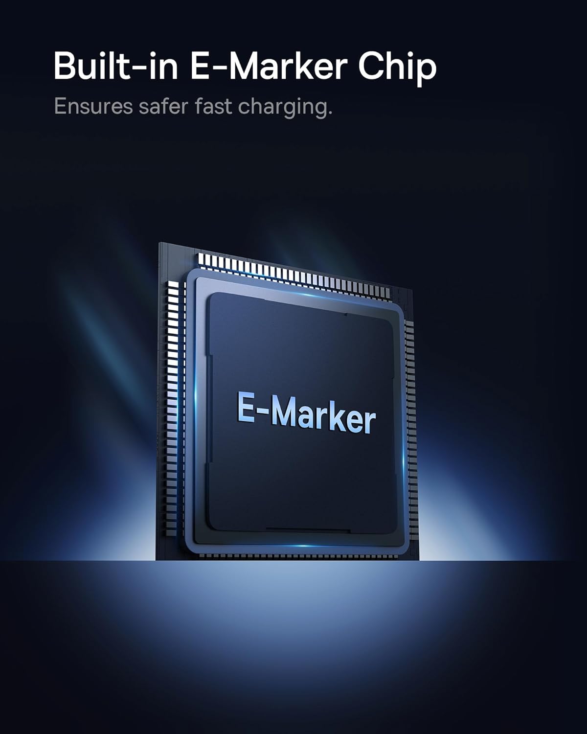 Baseus 100W 5A Fast Charging USB C Car Cable - Compatible with iPhone 15/Pro/Plus/Pro Max, Samsung Galaxy S23 S22 S21, Note 20 10 (3.3ft)