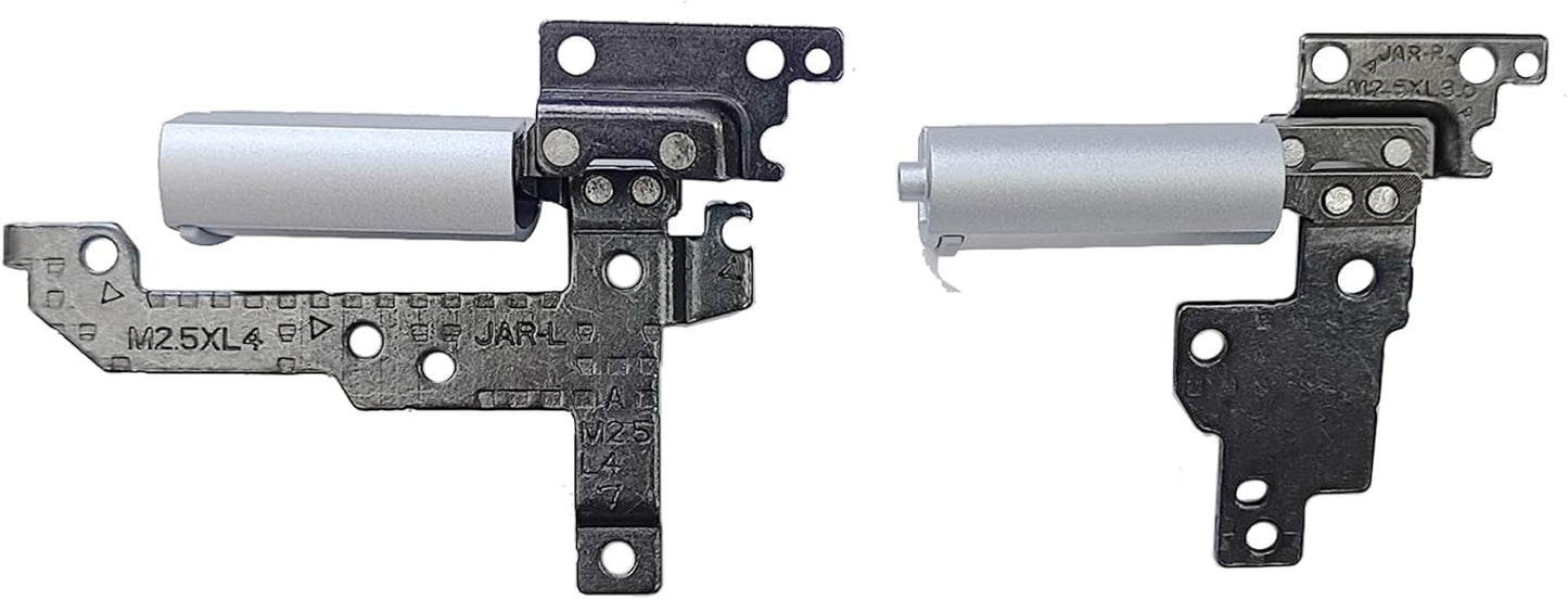 Replacement Laptop Hinge with Hinge Cover for Dell Inspiron 14 7420 7425 2-in-1,P/N:05XG2W 5XG2W 0RJ12D RJ12D 460.0QD1L.0001 460.0QD1M.0001 (Sliver)