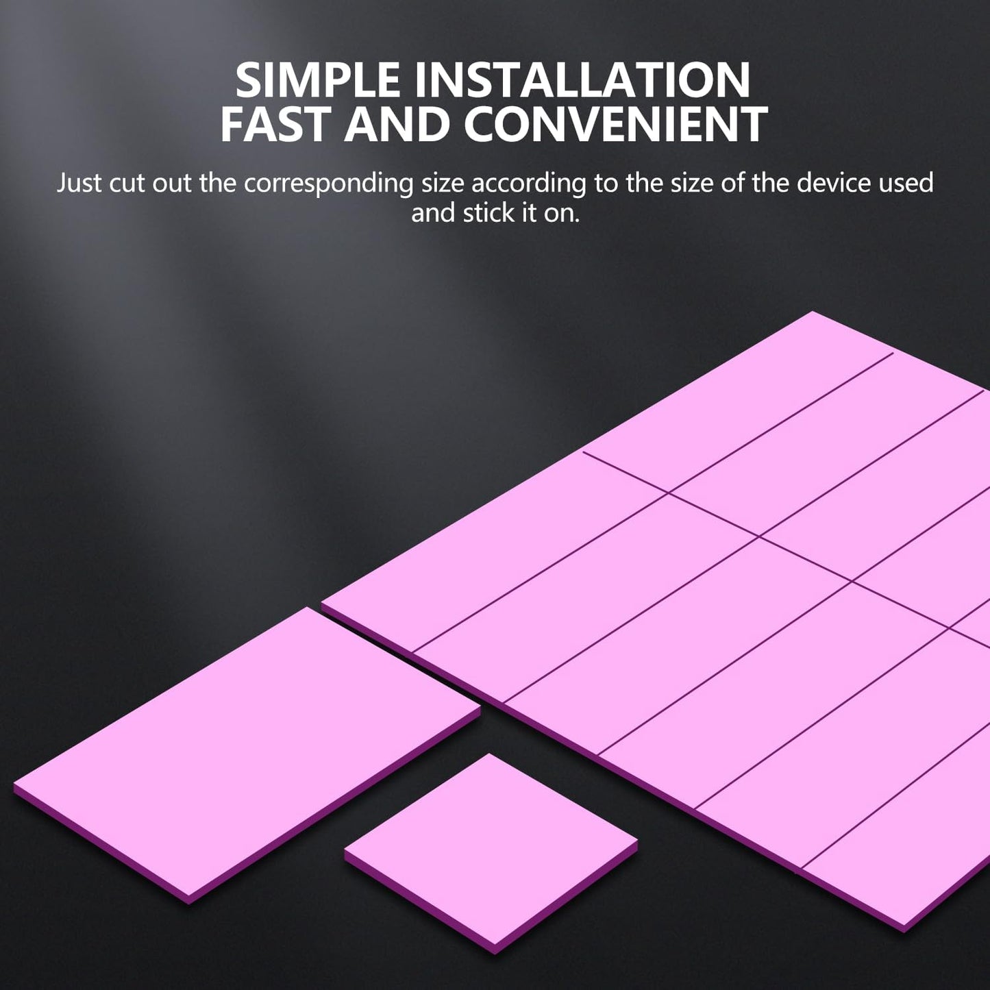 Maxtor Thermal Pad 16.8 W/mK,Thermal Pads for GPU/CPU/LED/Cooler,Excellent Heat Conduction,High Temperature Resistance (120 * 120 * 1.0mm(1pcs))