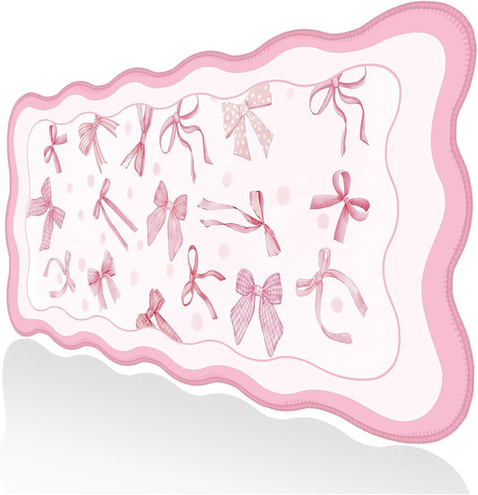 Galdas Gaming Mouse Pad XXL XL Large Long Extended Big Mousepad Non-Slip Rubber Keyboard Mouse Pad with Stitched Edges for Laptop Home Office (35.48x15.75x0.08 Inch)