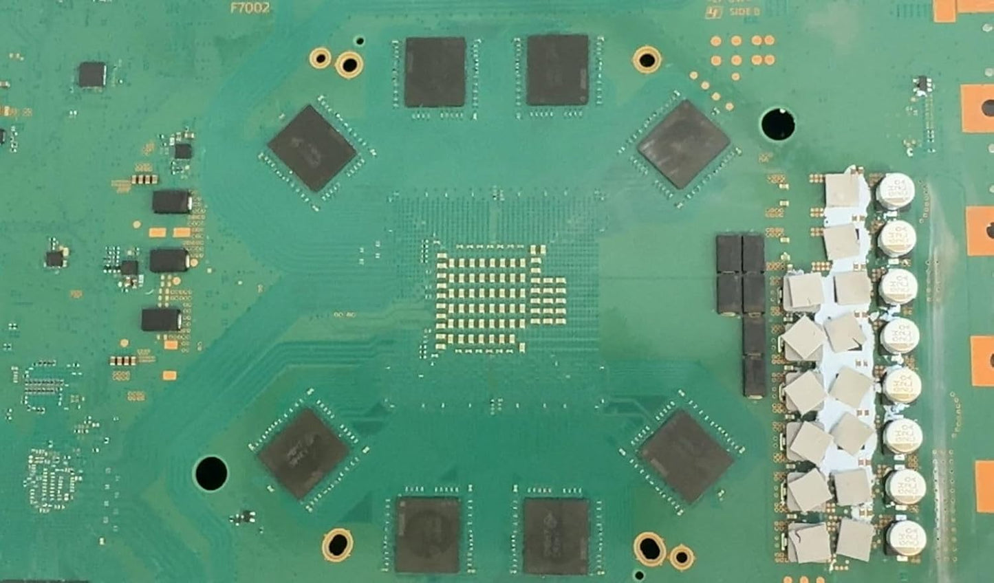 100 Piece Pre Cut Thermal Pads for Small Coils and Mosfets, Perfect for Game Consoles PS5 and Series X 6x6x1mm Meta Online