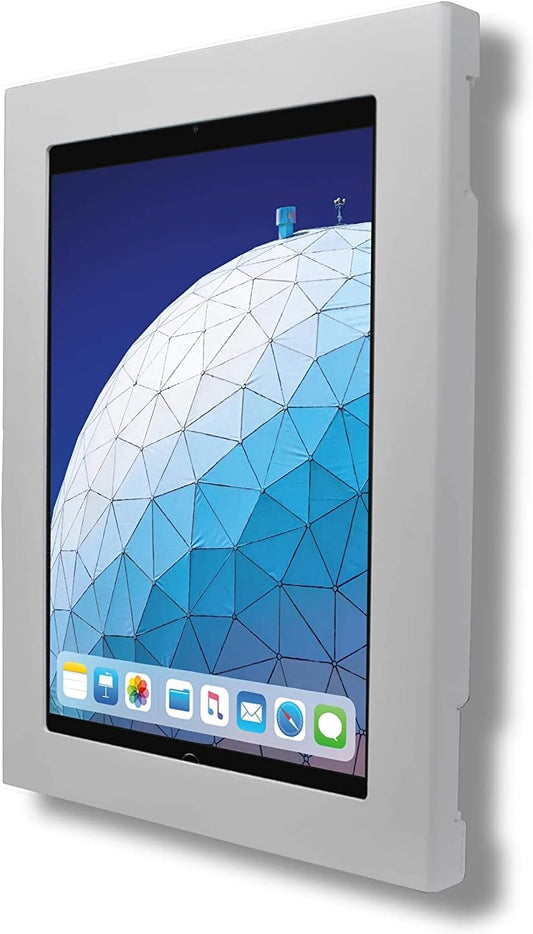 TABcare Locking Security Metal Case for Apple iPad Air 3 10.5 for Kiosk, POS, Store, Show Display (White, iPad Air 3 10.5")