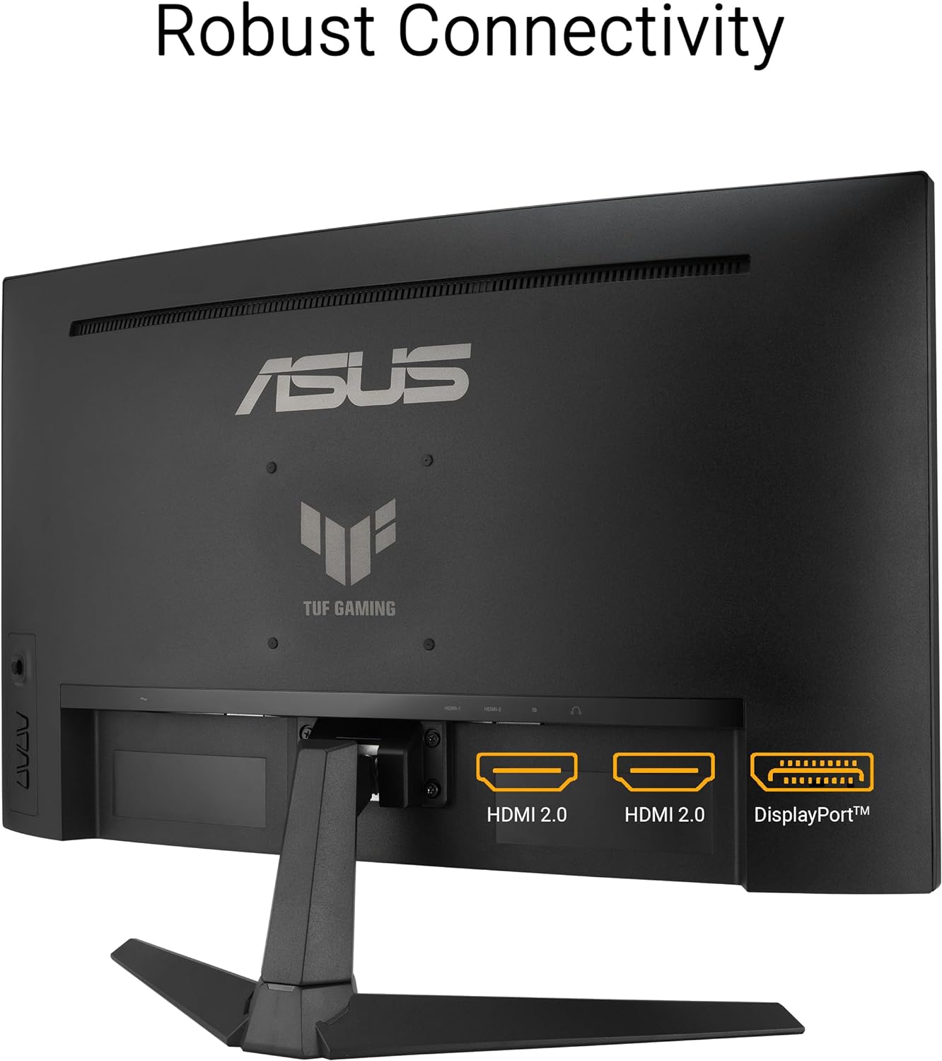 ASUS TUF Gaming 27” 1080P Curved Monitor (VG27VQ3B) – Full HD, 180Hz, 1ms, Extreme Low Motion Blur Sync, FreeSync, 1500R Curvature, Eye Care, 90% DCI-P3, DisplayWidget, 3 yr Warranty