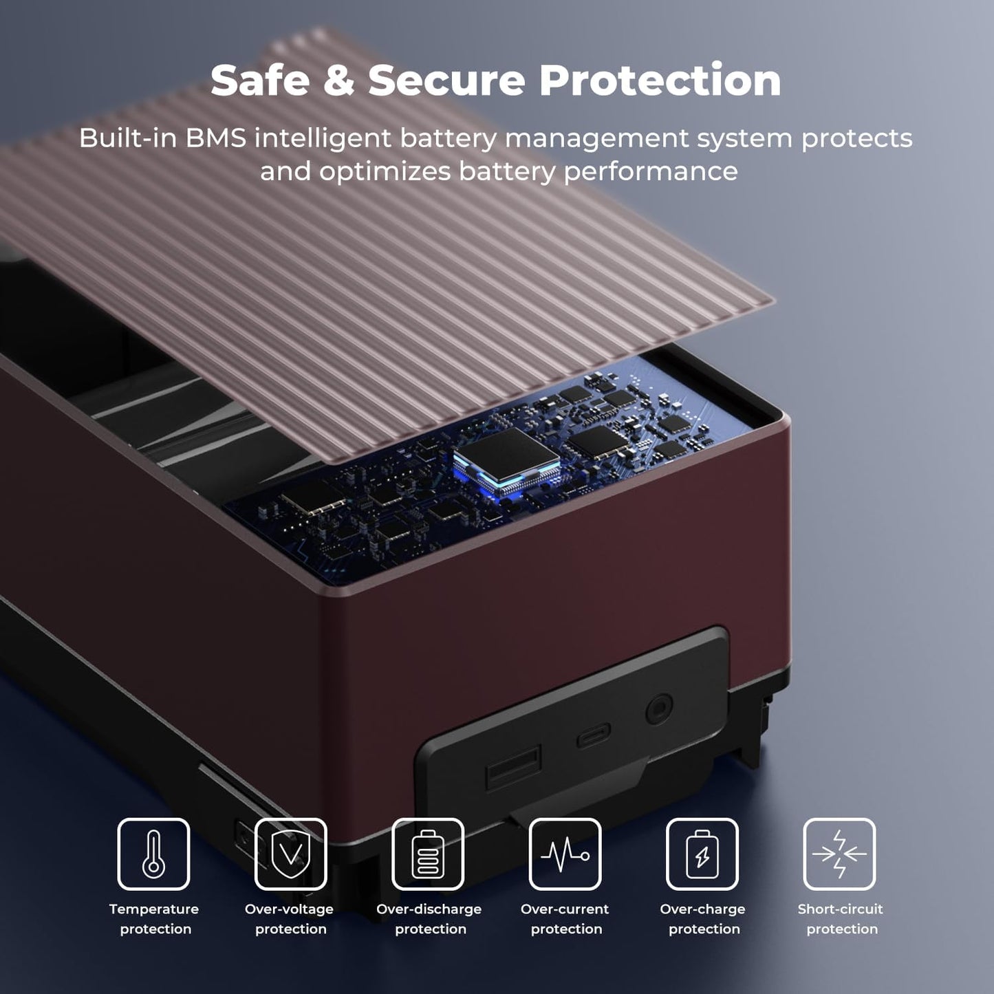 K&F CONCEPT V Mount Battery, 99Wh 6700mAh V-Mount Battery with PD 100W USB-C Fast Charging, with Dual D-TAP/A/USB-C/DC/TFT Display/Emergency Light for Camera, Camcorder, Monitor, Video Light