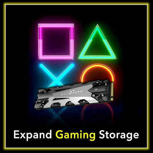 Addlink A95 8TB M.2 SSD Storage Expansion for PS5 Consoles with Heatsink, up to 7000 MB/s, Internal Gaming SSD -2280 PCIe NVMe Gen4X4 3D TLC with Dram NAND SSD Made in Taiwan
