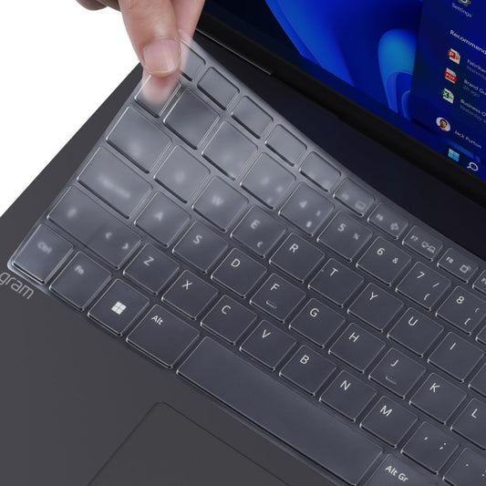 Keyboard Cover for 16" LG Gram 16Z90TP 16Z90T 16Z90S 16Z90SP 16T90SP 16Z90Q 16Z90P 16Z90R 16T90R 16Z90RS 16T90Q 16T90P Laptop, LG Gram 16 Pro Keyboard Skin Protector - TPU