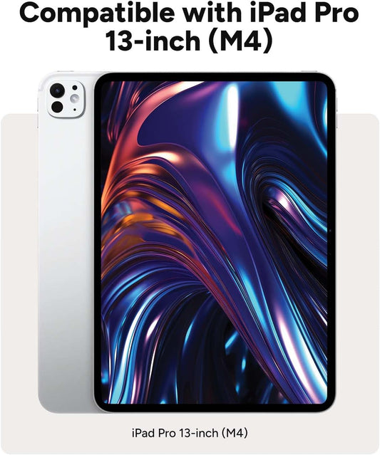 ZAGG Pro Keys 2 iPad Pro 13 (M4) Keyboard Case - Wireless Keyboard & Detachable Folio Case | Laptop-Style Backlit Keys, Multi-Pairing Bluetooth, 6.6 ft Drop Protection