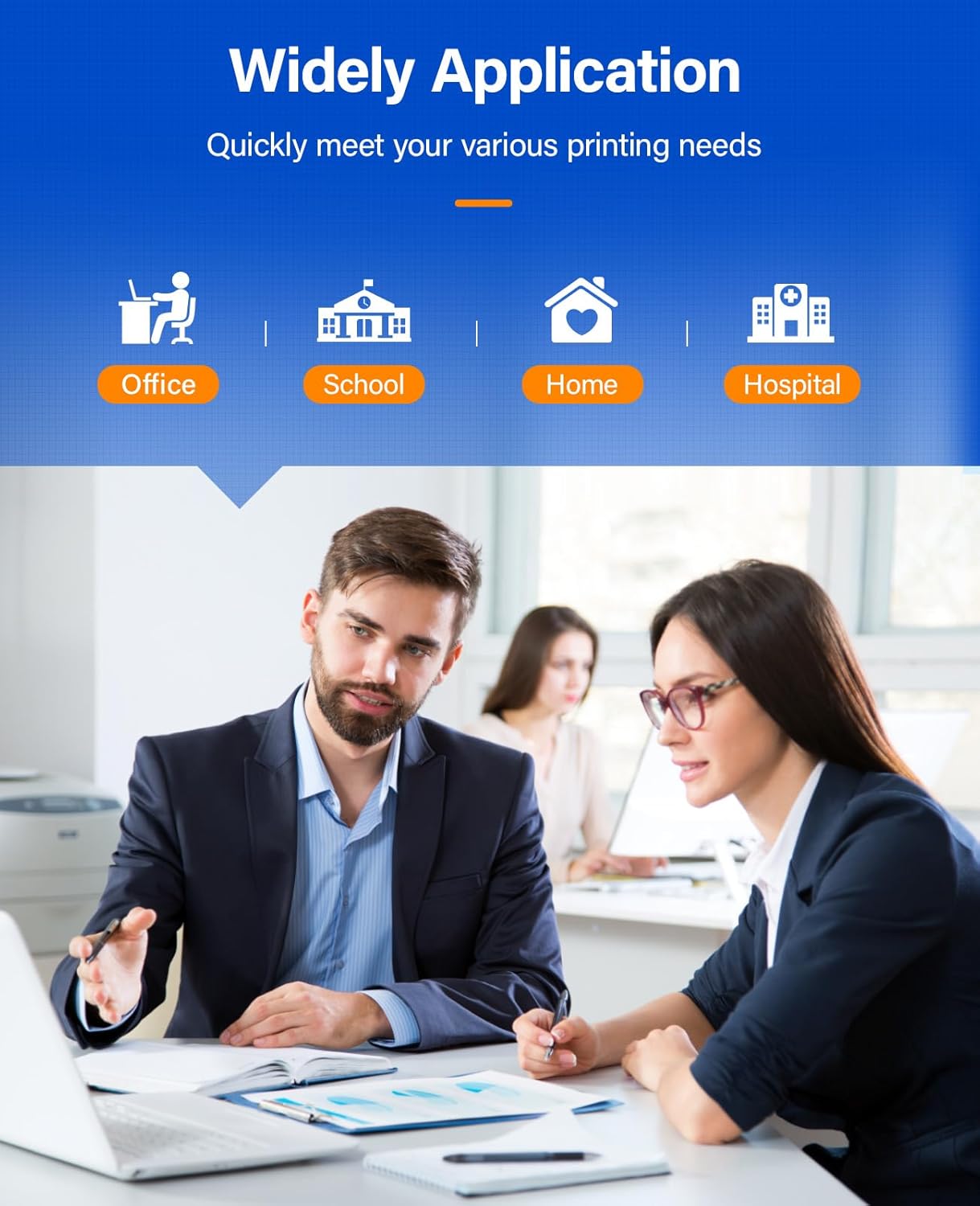 MLT-D103L Toner Cartridge Black 2Pack High-Yield Replacement for Samsung MLT-D103L D103L Compatible with Samsung ML-2950 ML-2955N ML-2956 SCX-4701ND SCX-4726FD SCX-4727FD SCX-4728HN SCX-4729FD Printer