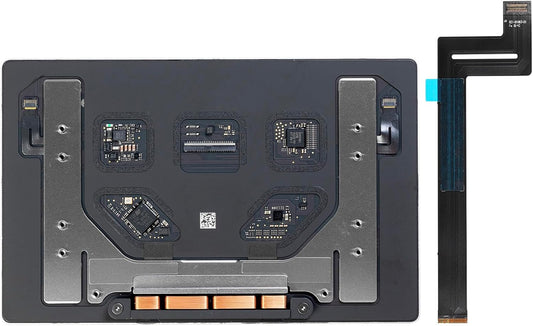 HAWSON A1706 Trackpad Replacement for MacBook Pro Retina 13" A1706 Trackpad Touchpad with Flex Cable 2016-2017 (Silver)