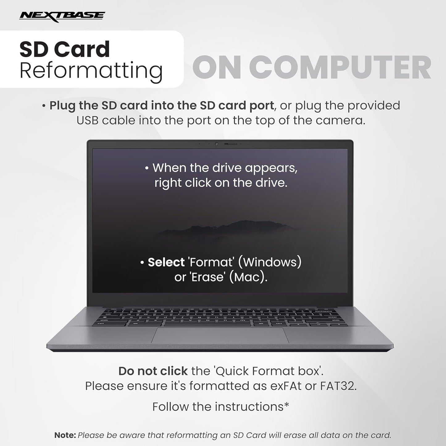 Nextbase Dash Cam 128GB U3 microSD Card for Read Camera Modules